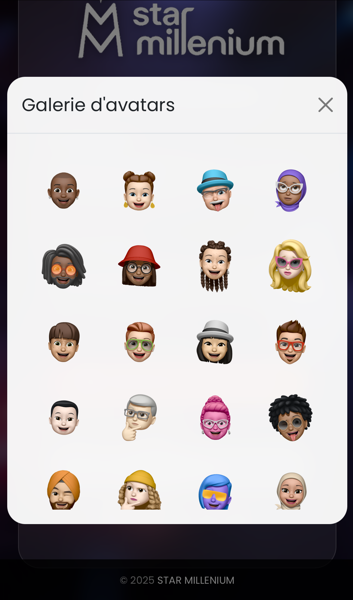 Nouvelle inscription suite