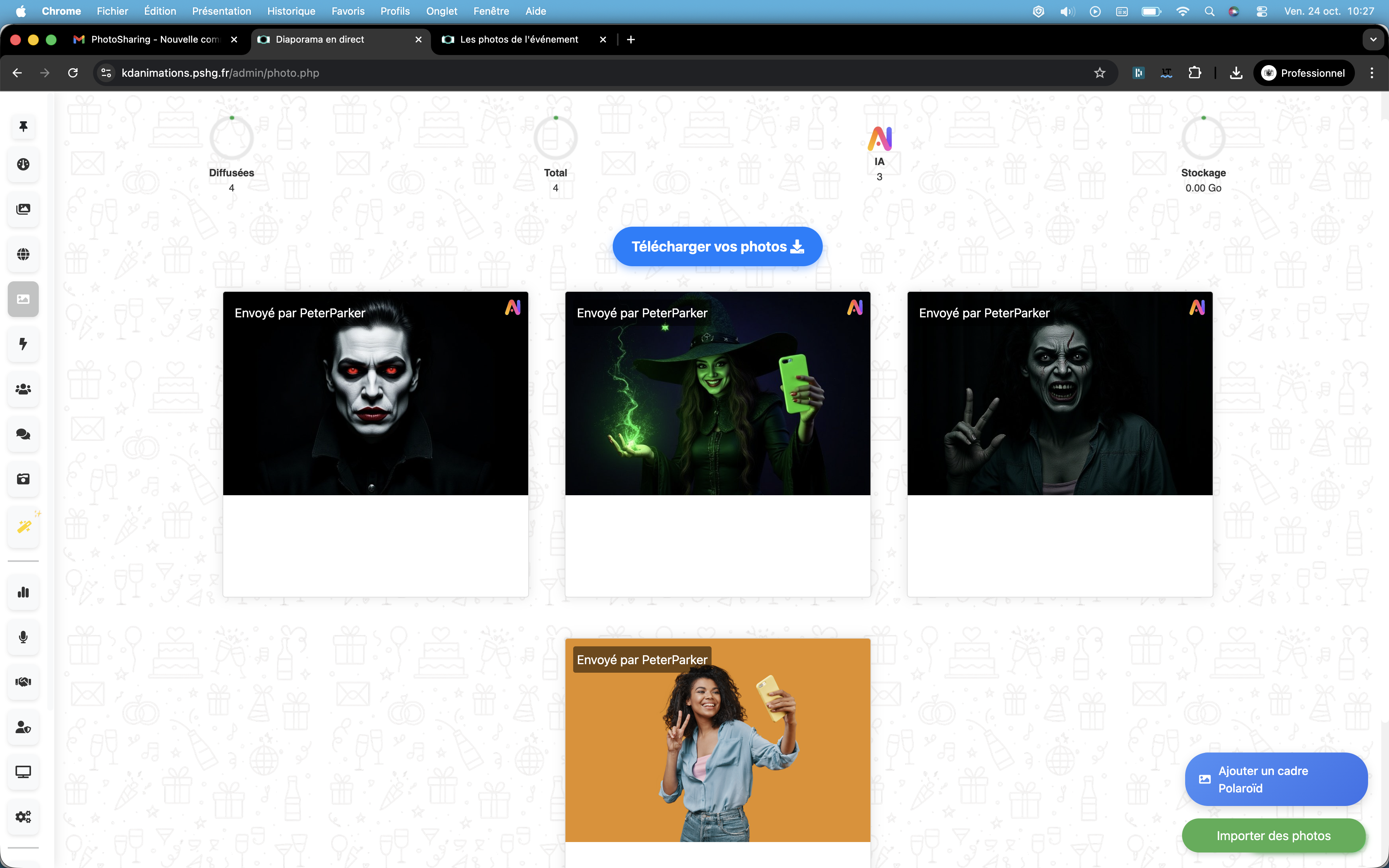Illustration de l’article : Halloween arrive nouvelles retouches Zombie, Sorcier ere, Vampire