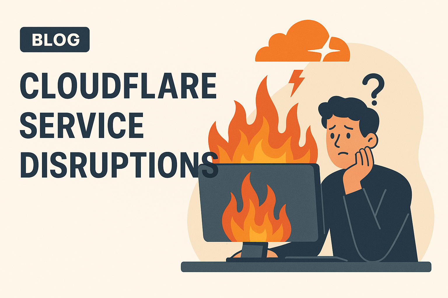 Illustration de l’article : Information importante – Perturbations liees a Cloudflare
