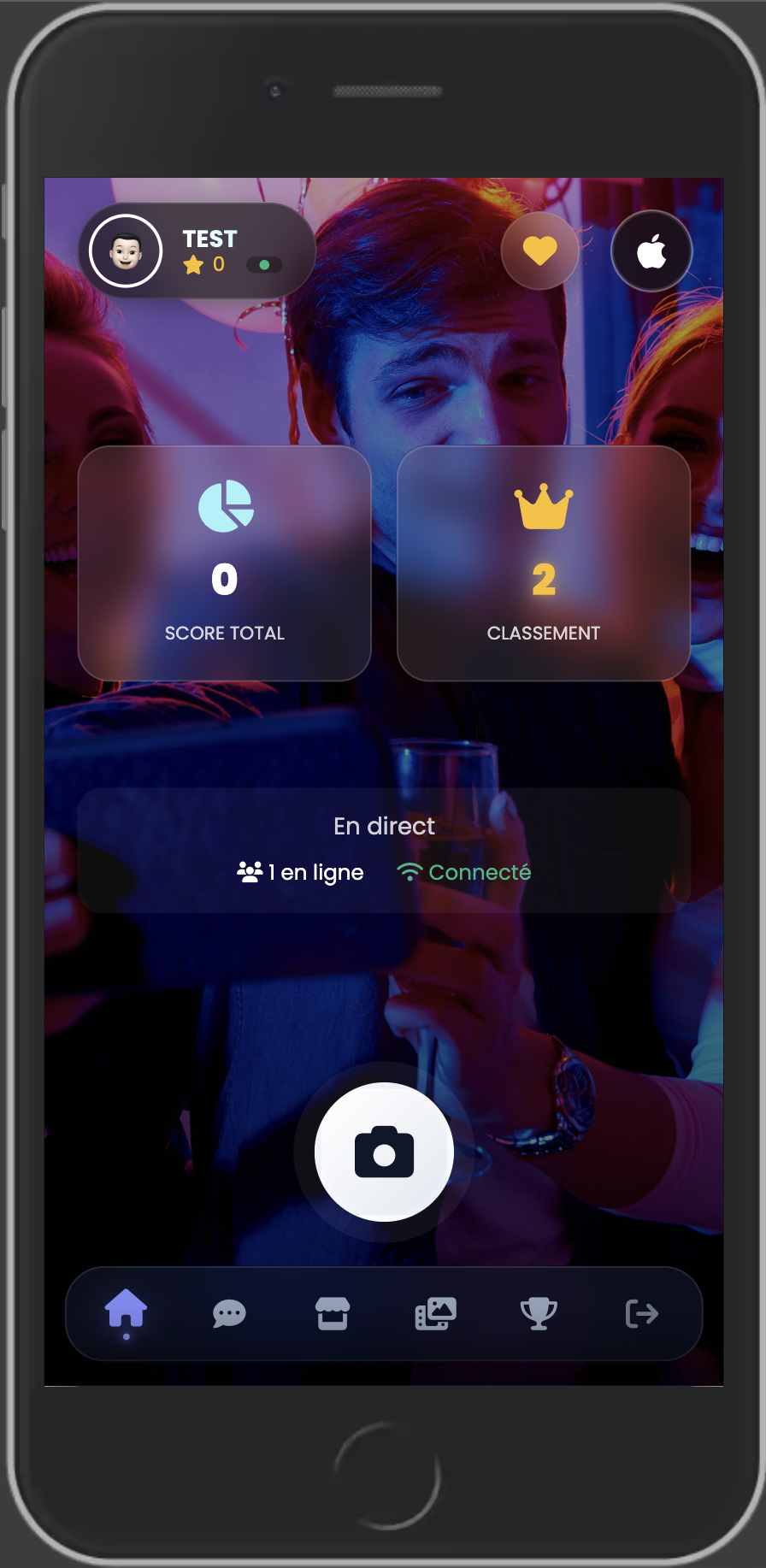 Application PhotoSharing avec réseaux sociaux