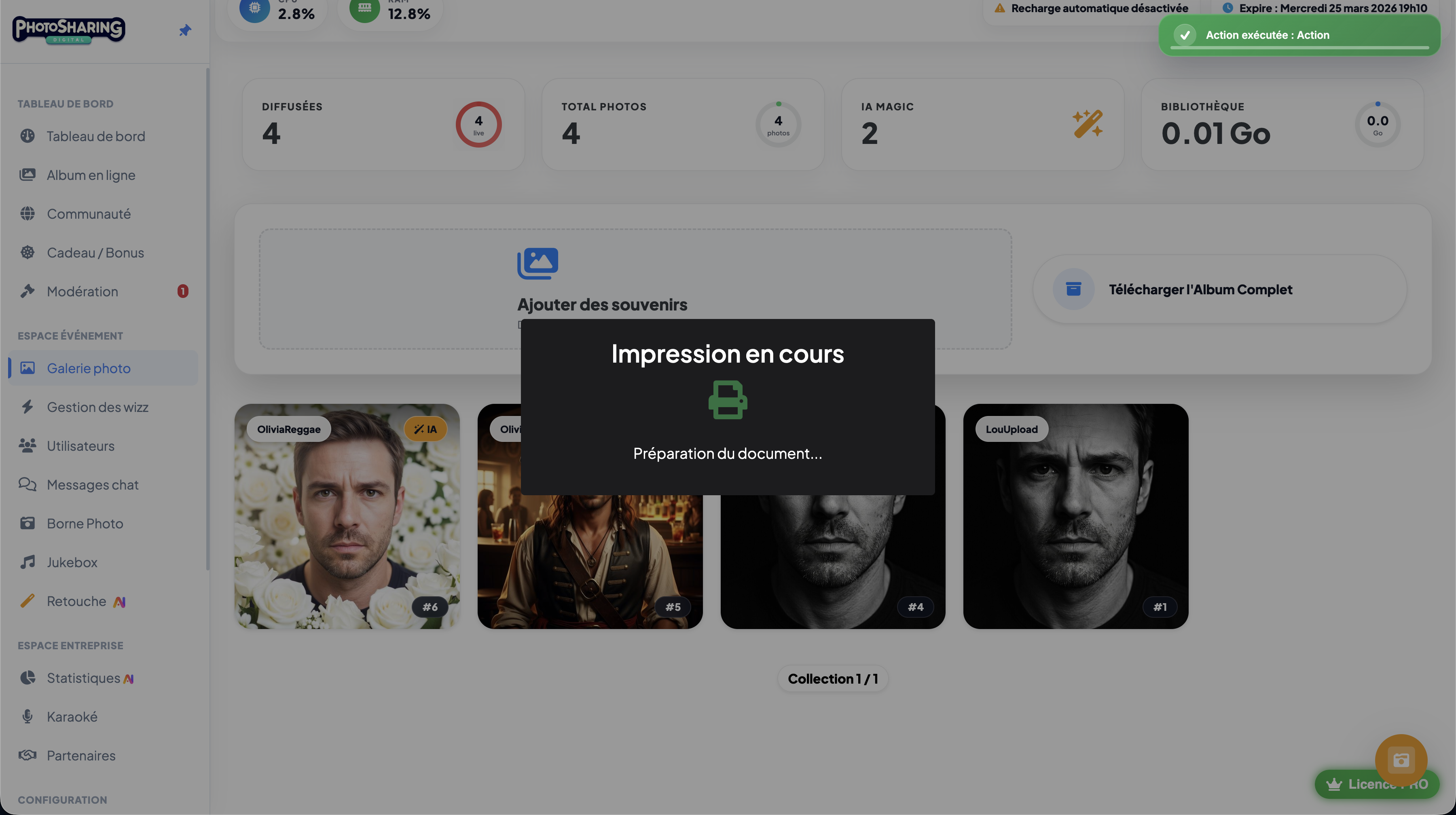 Impression de photo PhotoSharing